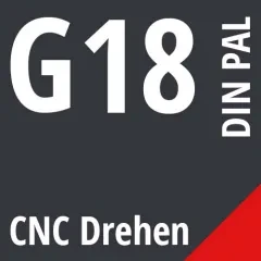 G18 DIN / PAL CNC Drehen